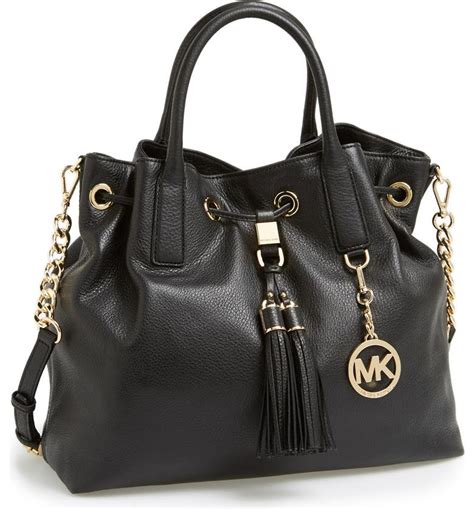 michael kors beverly drawstring bag|Michael Kors Beverly Large Leather Drawstring Satchel Hand .